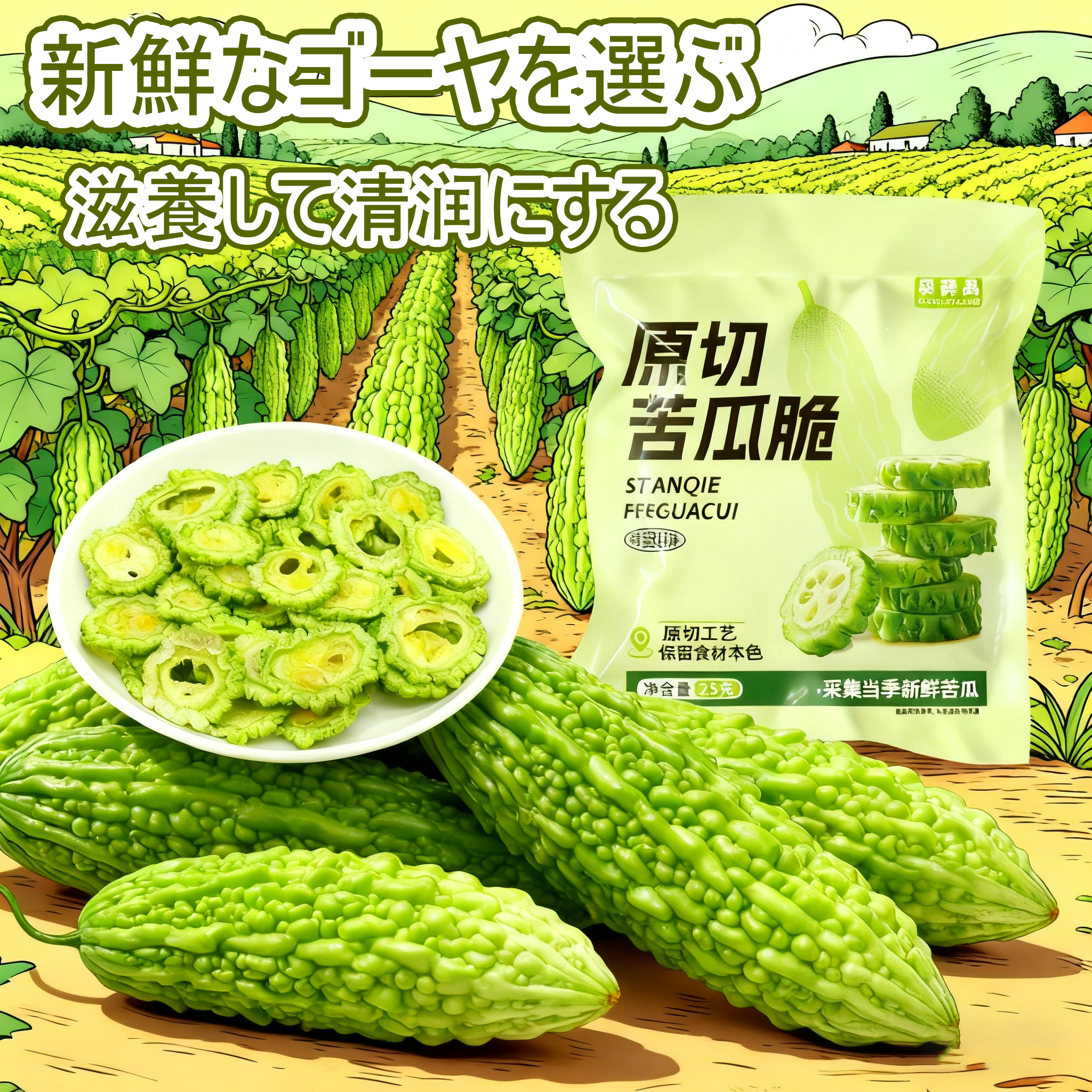 bitter melon brittle