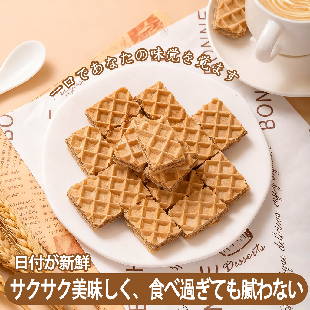 榛子味威化饼干